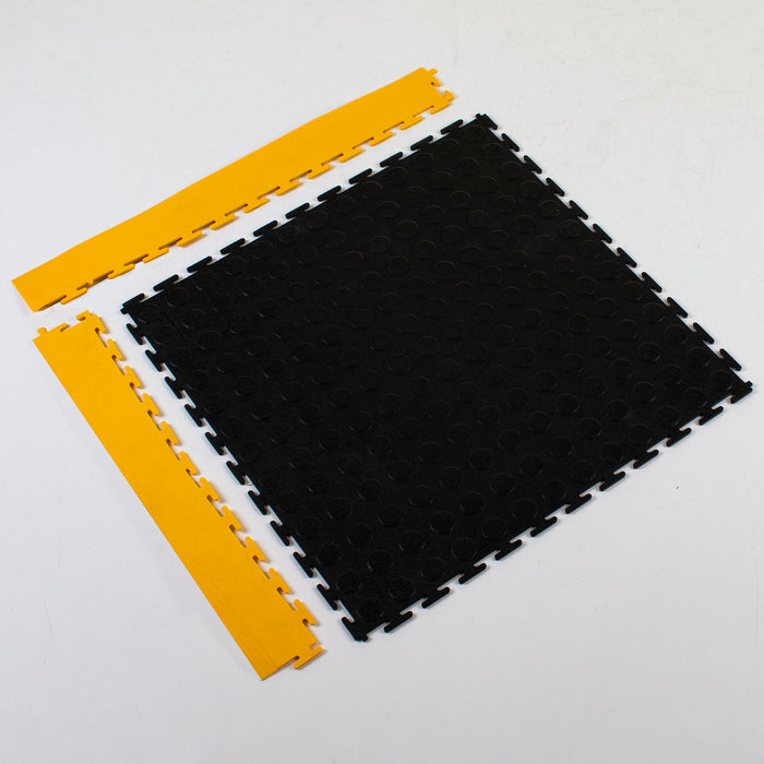 PVC Interlocking Floor Tiles & Edging Strips
