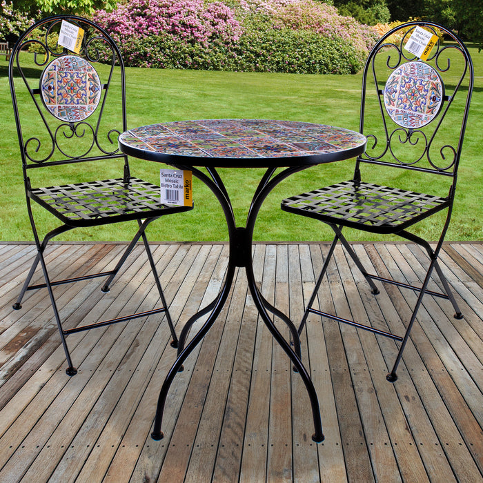 Santa Cruz Mosaic Bistro Sets