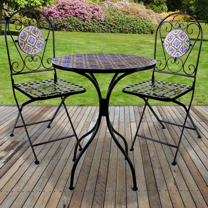 Zaragoza Mosaic Bistro Sets