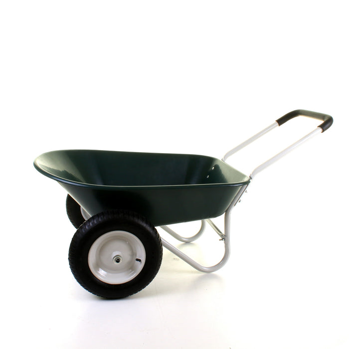 2 Wheeled Plastic Wheelbarrow