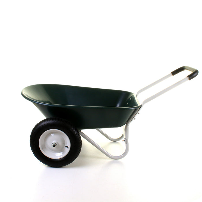 2 Wheeled Plastic Wheelbarrow