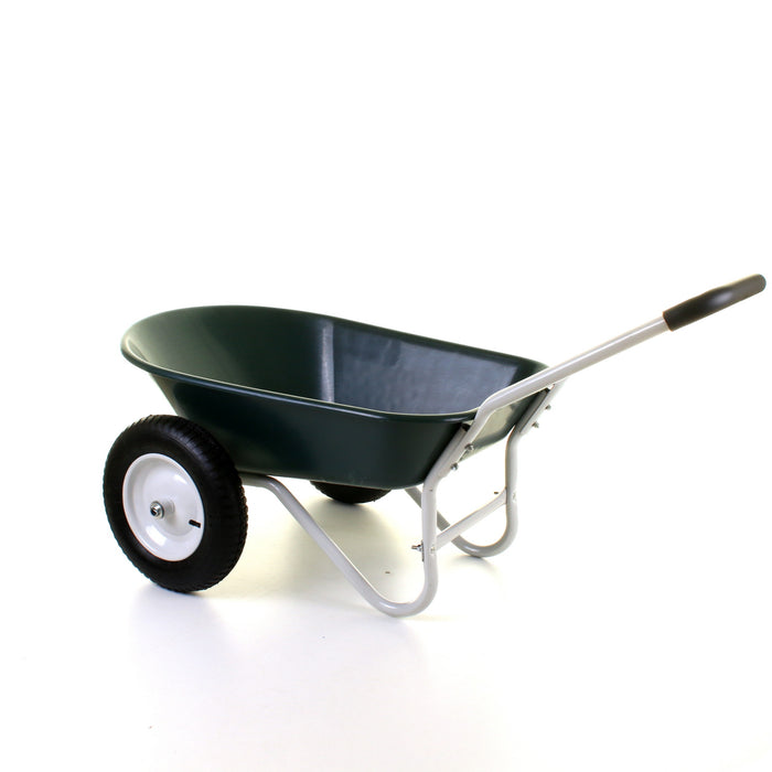 2 Wheeled Plastic Wheelbarrow