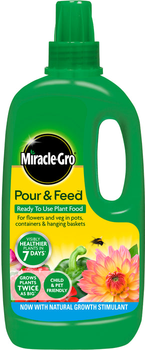 MIRACLE GRO®Pour and Feed Ready To Use 1L