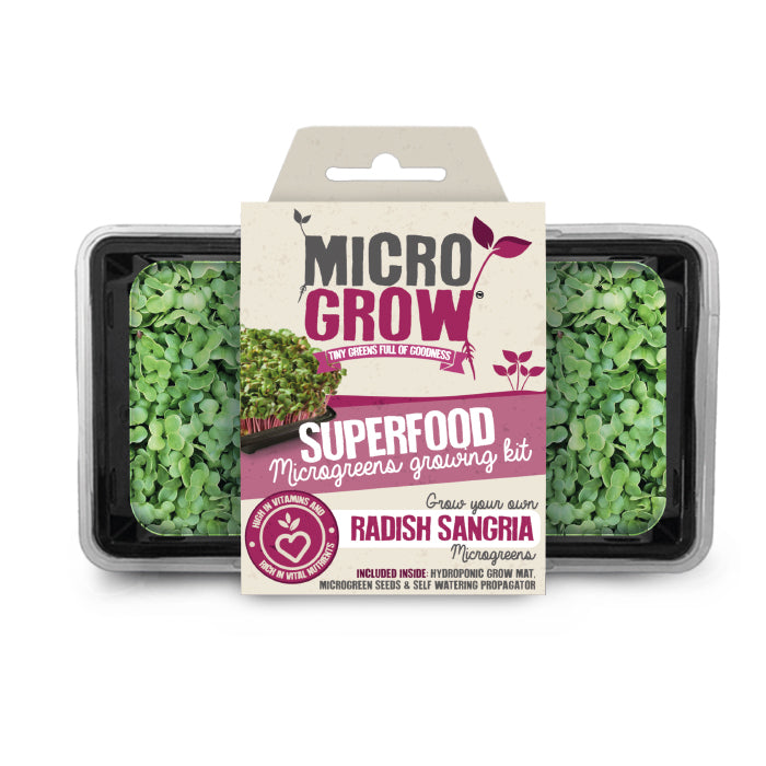 Micro-Grow Kit - Radish Sangria