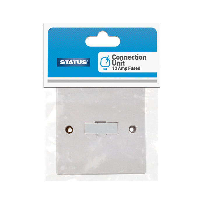 Spur Switch Connection Unit Unswitched White