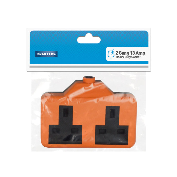 2 Way Re-Wireable Socket Block 13amp