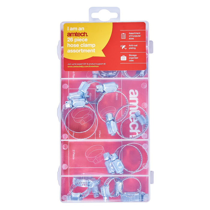 Hose Clamps 26pc