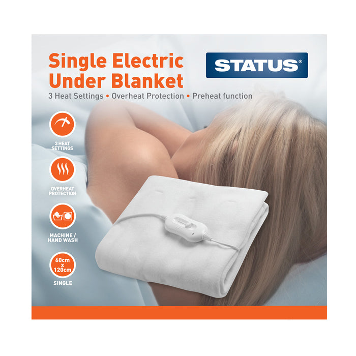 Single Electric Under Blanket