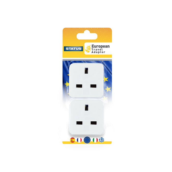 European Adaptor 2pc