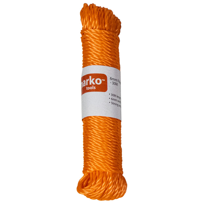 Polyethylene Orange Rope 6mm