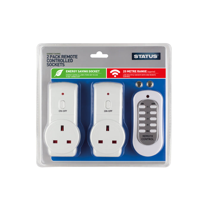 Remote Controlled Socket 2pc