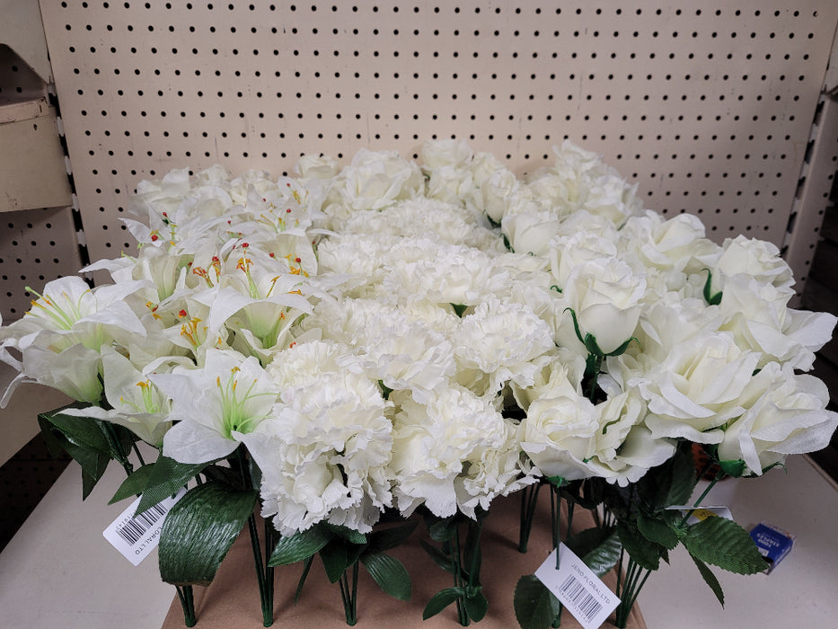 Assorted Ivory Bush - 5 for £10