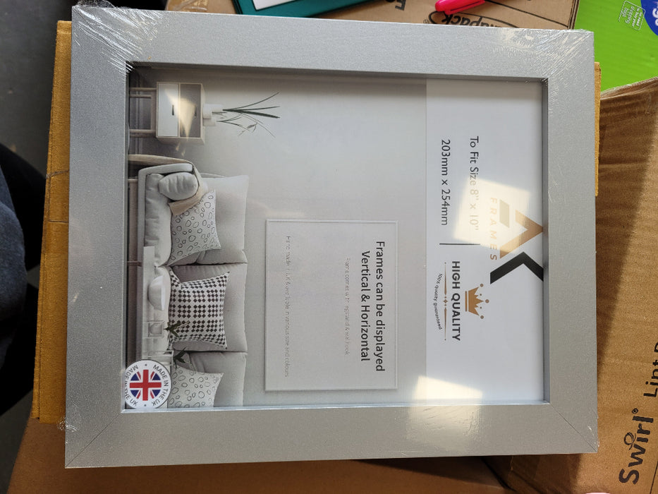 NDS 10x8 Silver Photo Frame