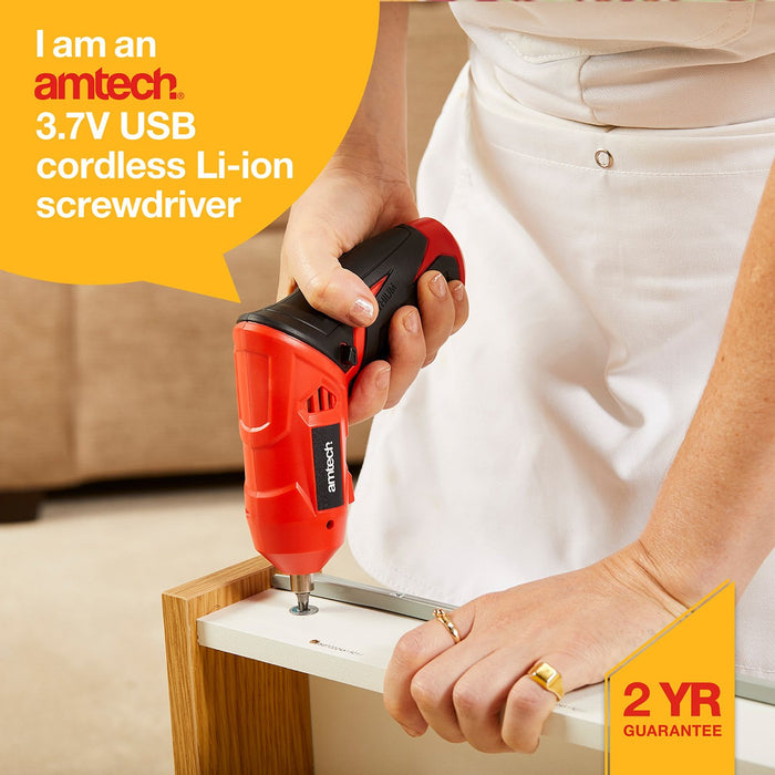 Cordless electric screwdriver