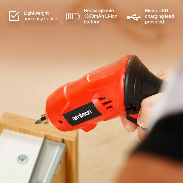 Cordless electric screwdriver