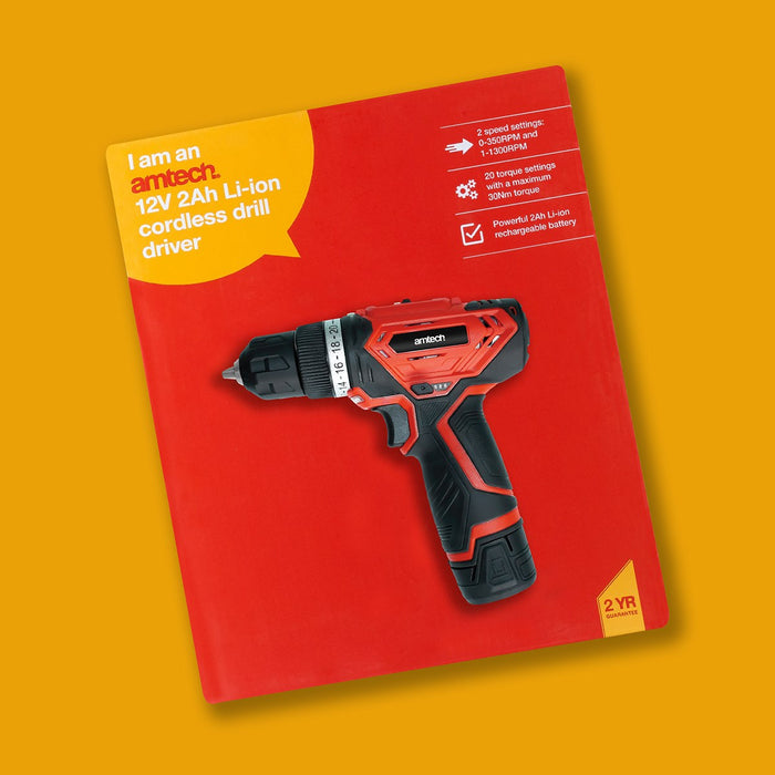Drill Driver 12V 2Ah LI-ION
