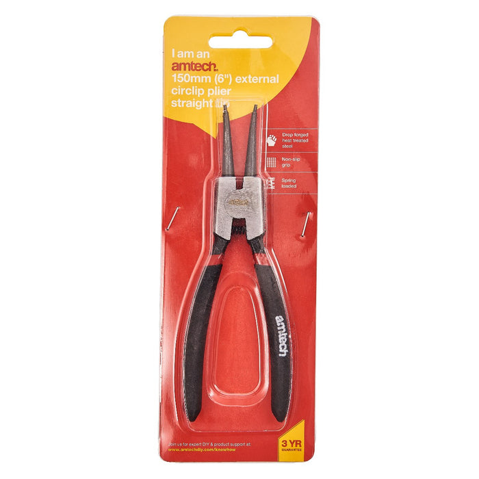 Circlip Plier External Straight 6"