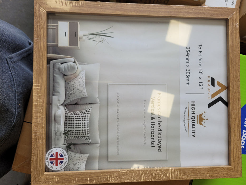 NDL 12x10 Oak Photo Frame