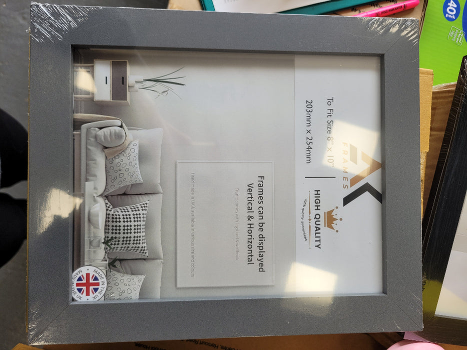 NDS 10x8 Dark Grey Photo Frame