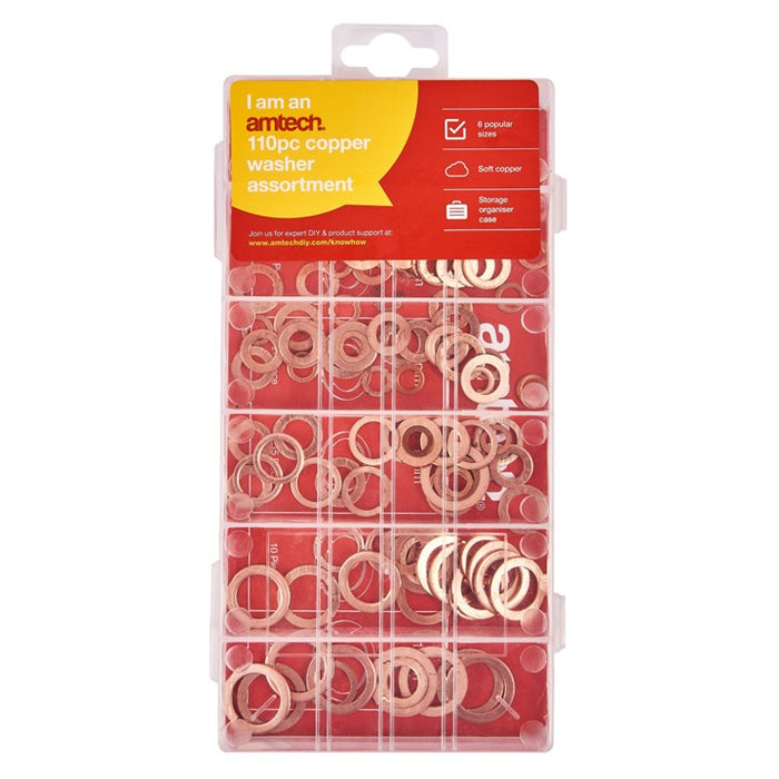 Copper Washers Set 110pc