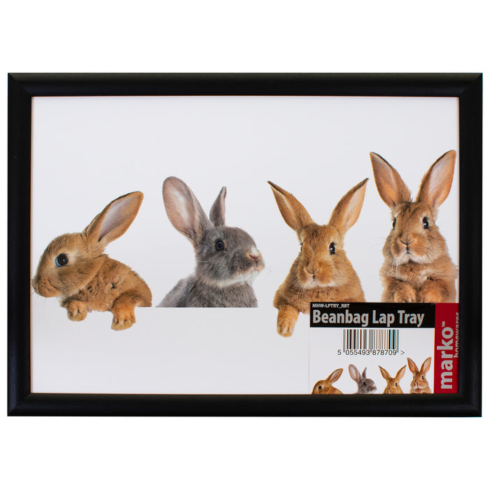 Beanbag Lap Tray - Rabbits