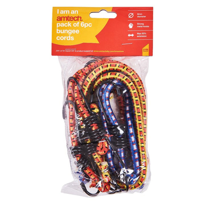Bungees Cords 6pc