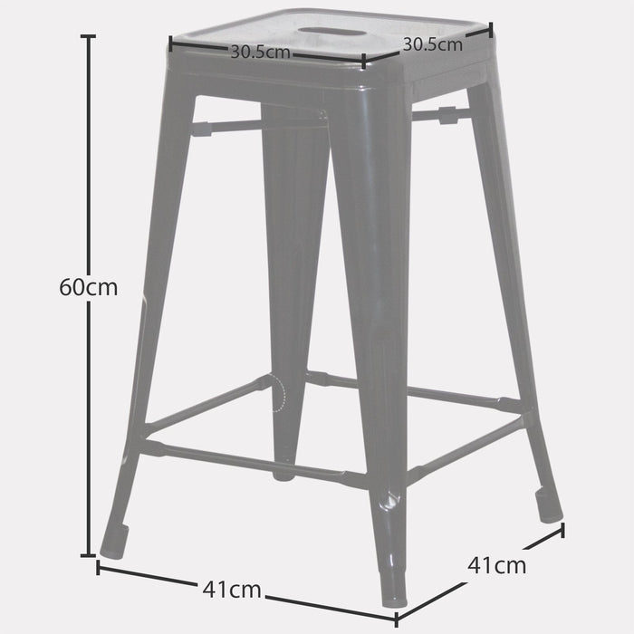 Terni Bar Stool - Black