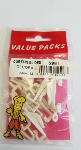 Glide Decorail Curtain Hooks