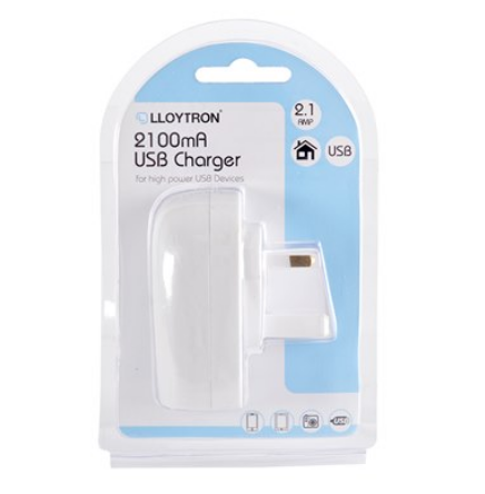 USB Charger High Power 2100mA