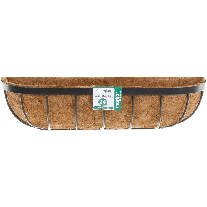 Rectangular Georgian Wall Baskets