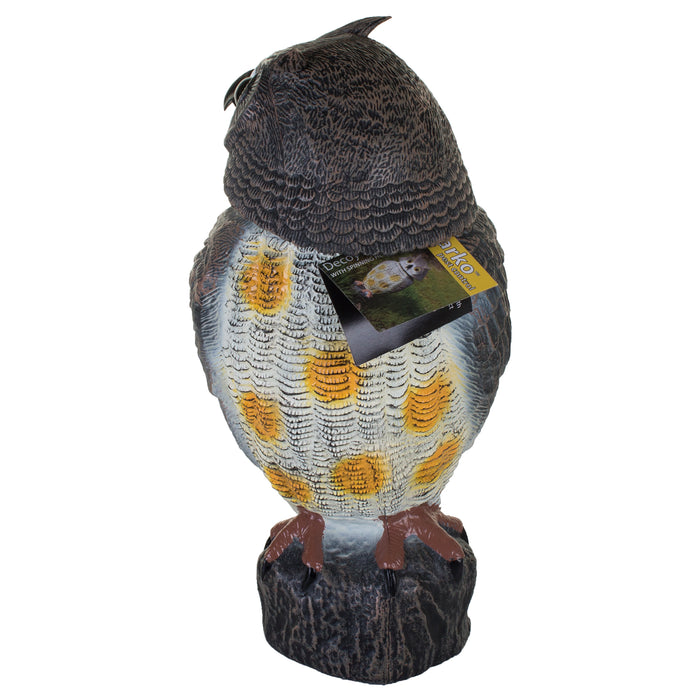 Decoy Owl with Spinning Head