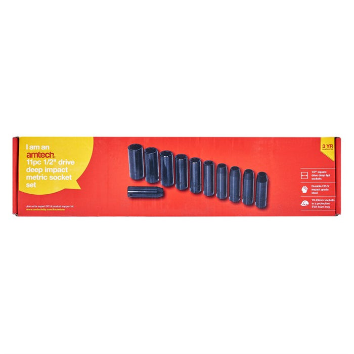 Deep Impact Socket Set 1/2''