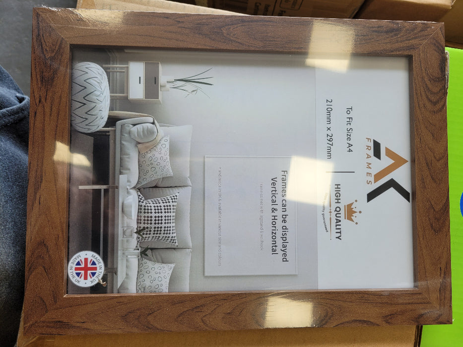 NDS a4 Walnut Photo Frame