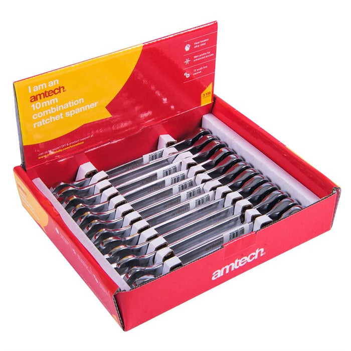 Combination Ratchet Spanner 10mm