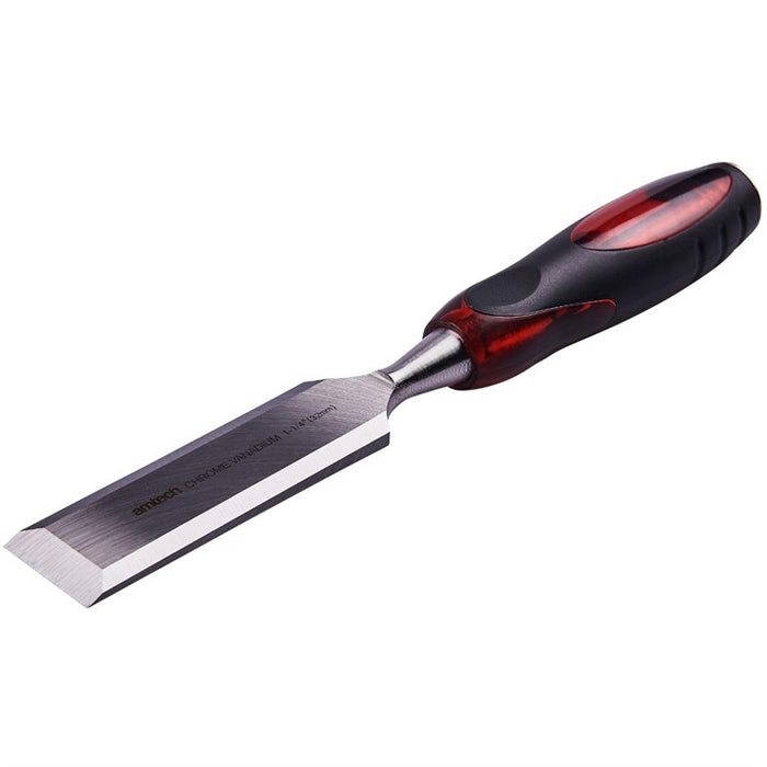 Wood Chisel With Soft Grip 1-1/4" Cr-V