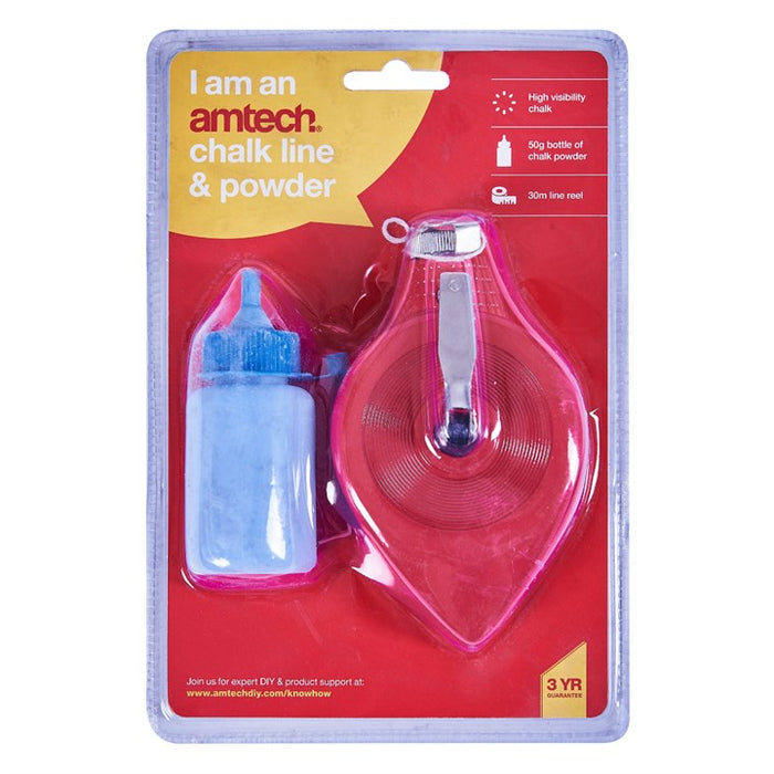 Chalk Line Kit 30m 2pc
