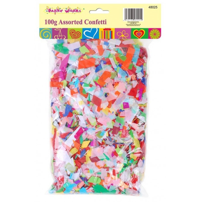 Assorted Confetti 100g