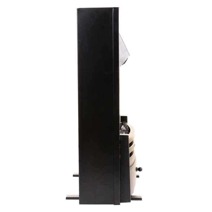 2000W Electric Fireplace Inset or Freestanding - Black