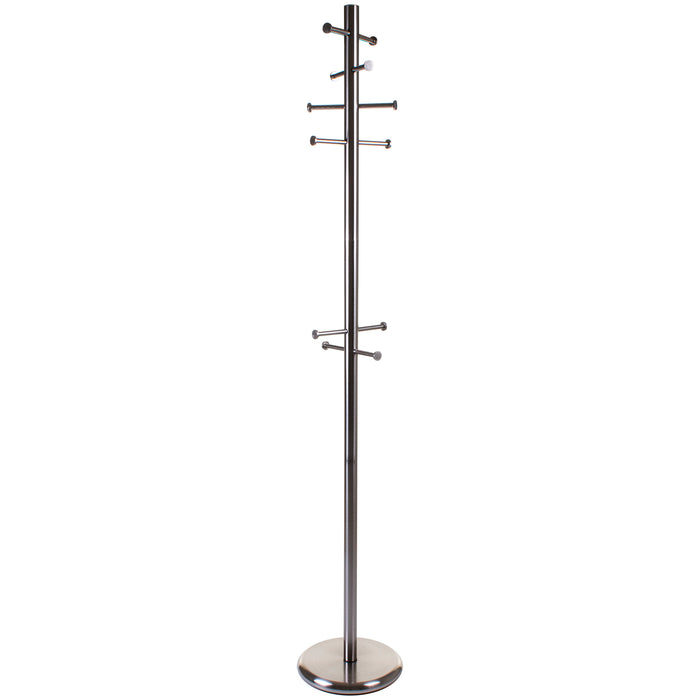 Satin Coat Rack - Straight Hooks
