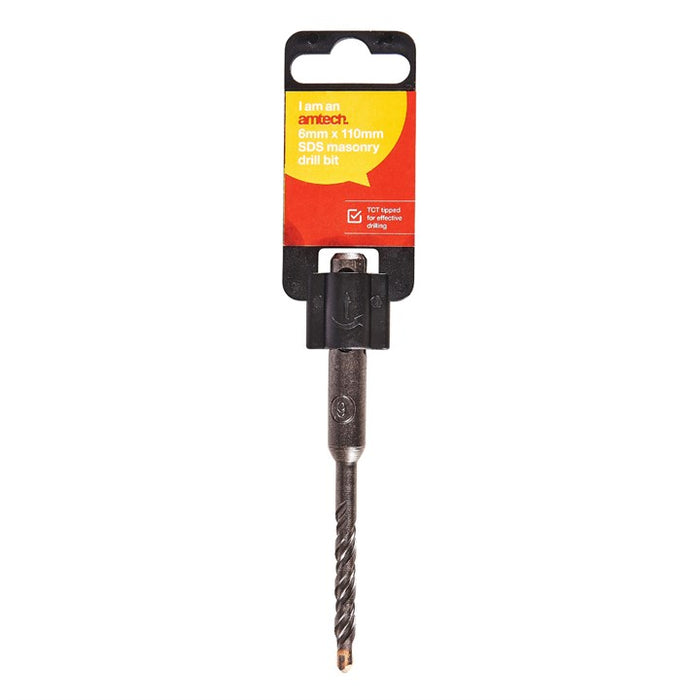 SDS Masonry Drill Bit 6mm x 110mm