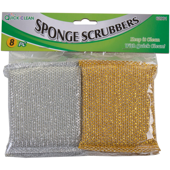 Sponge Scrubbers 8pc