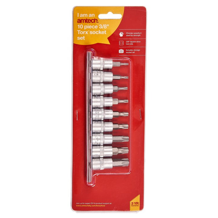 Torx Sockets 3/8''