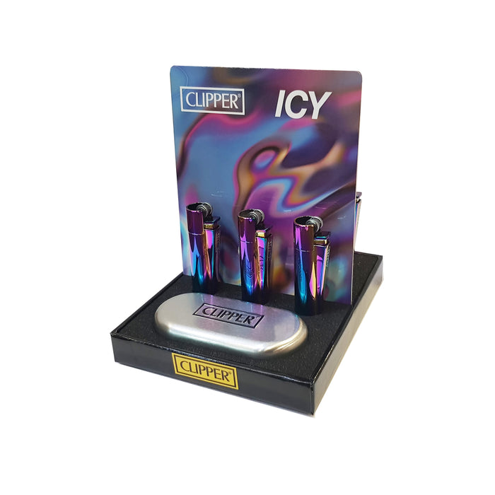 Clipper Metal Icy Lighter with Gift Box
