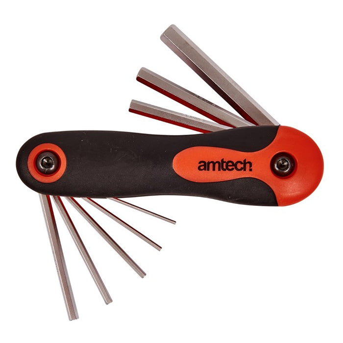Folding Hex Key Set 8pc