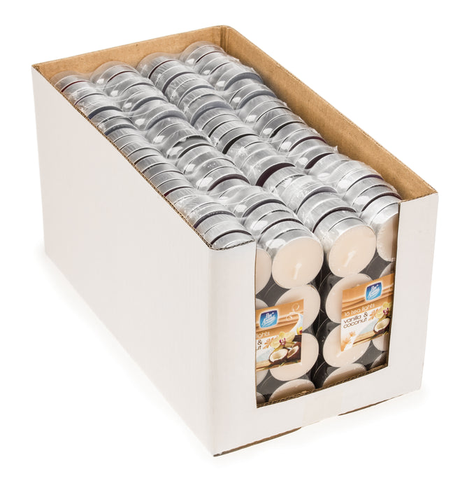 Scented Tealights Vanilla and Coconut 16pk