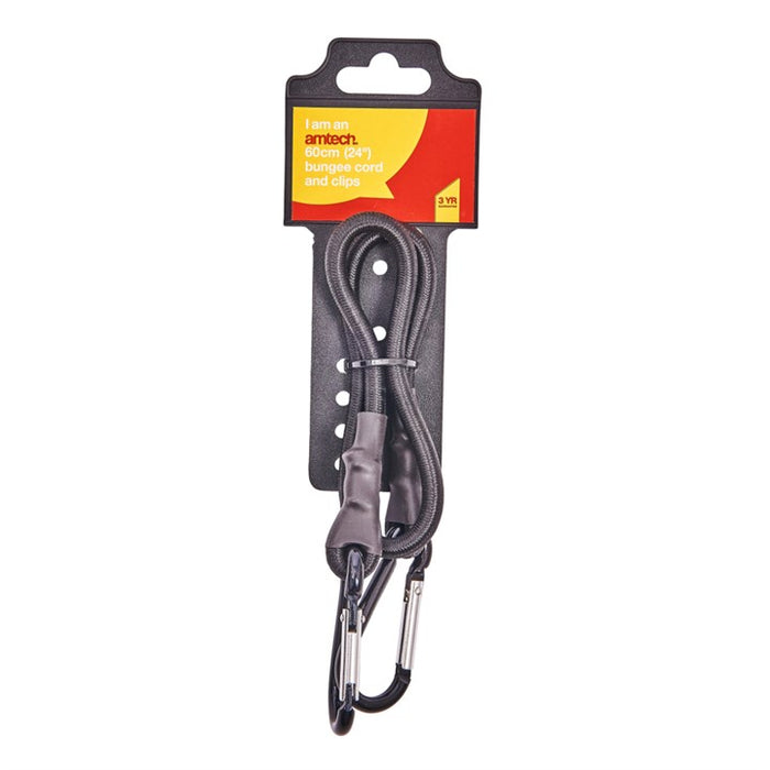 Bungee Cord & Clip 24"