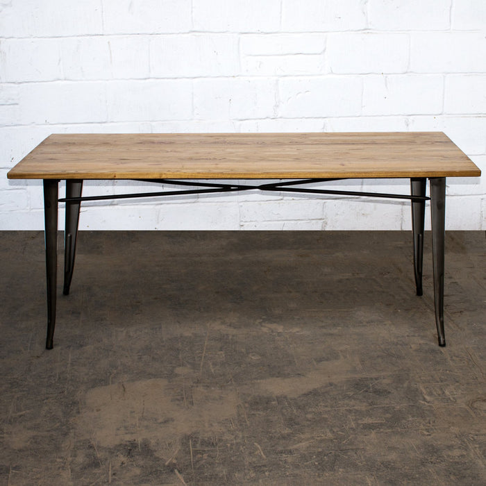 Taranto Table - Gun Metal Grey