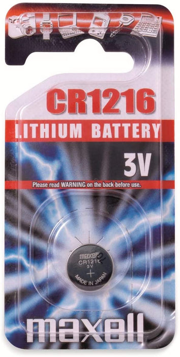 Maxell Button Cell Battery CR1216