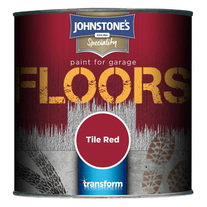 Johnstone's Garage Floor Tile Red 250ml