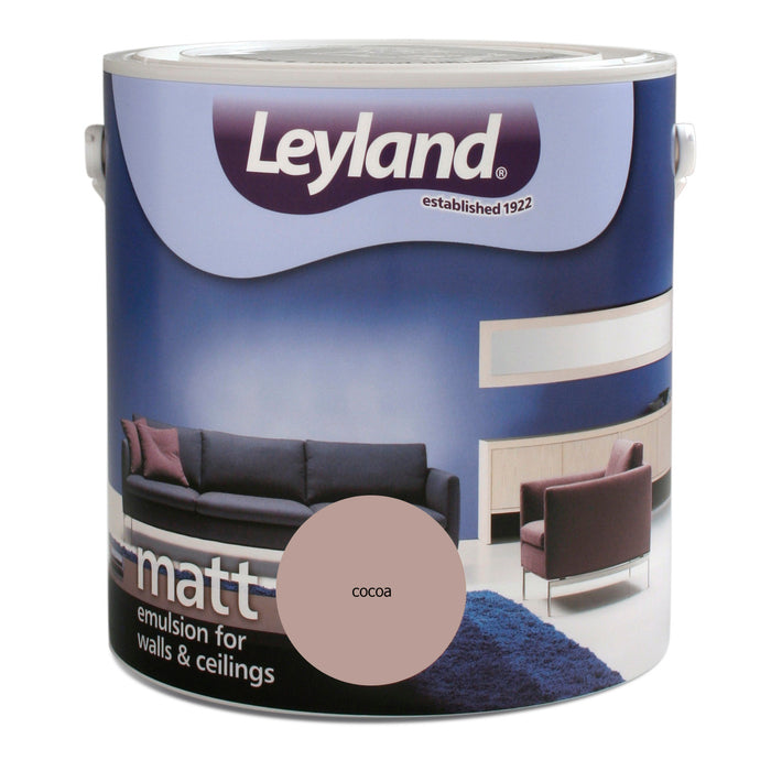 Leyland Vinyl Matt Cocoa 2.5L
